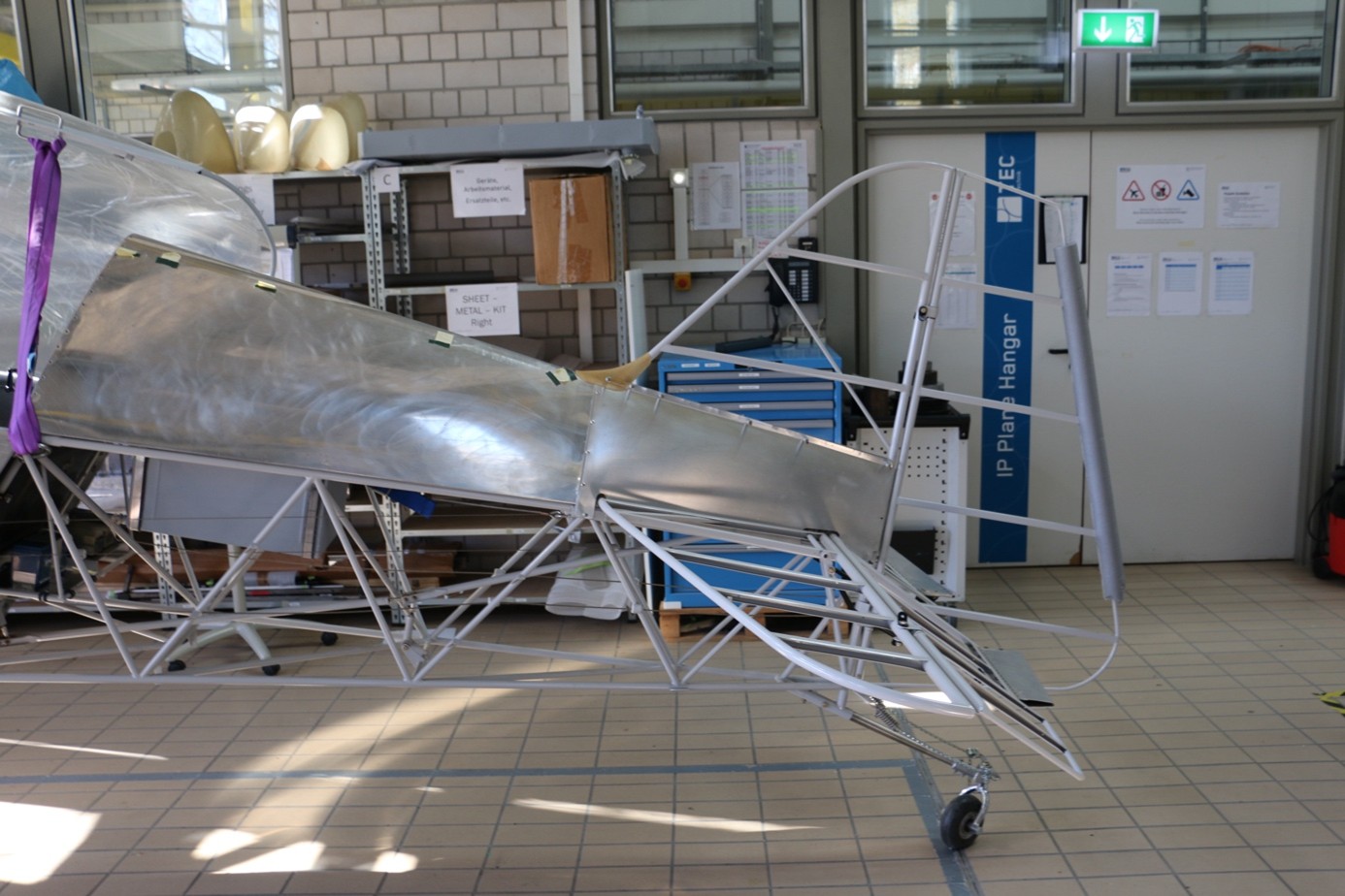 Hinterer Teil des Rumpfs