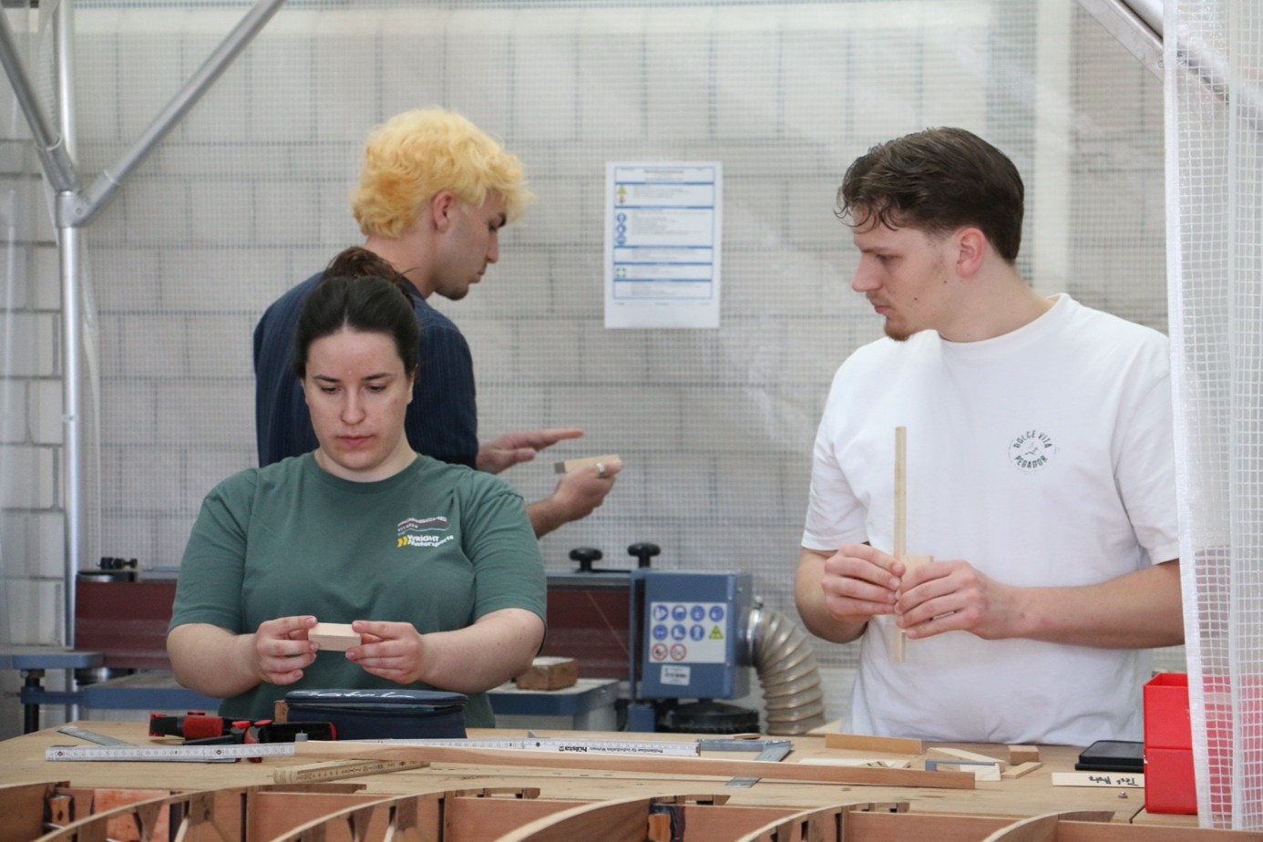 Teil des Wing-Teams im Sommersemester 2025