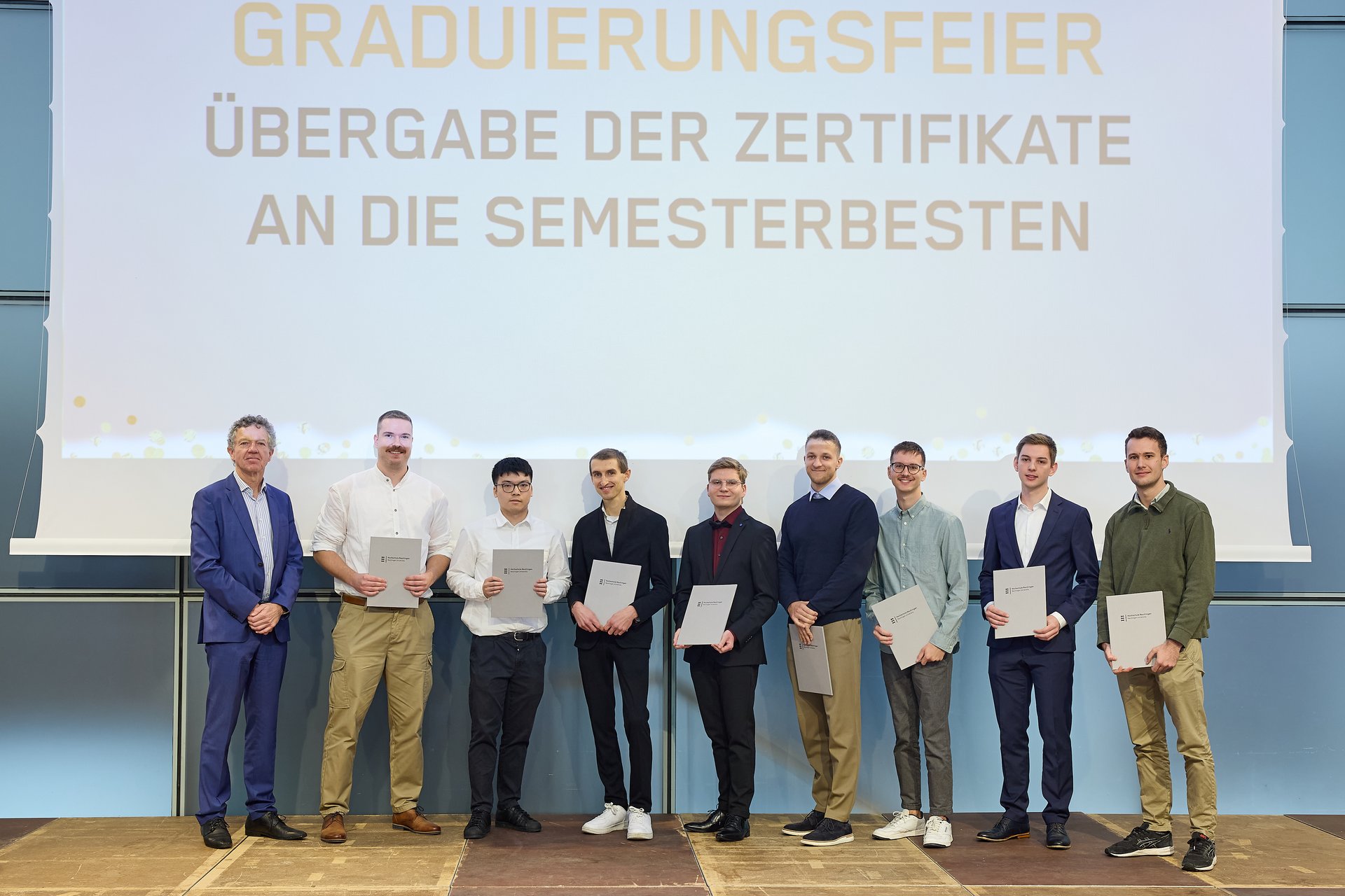 Semesterbeste der Fakultät Technik