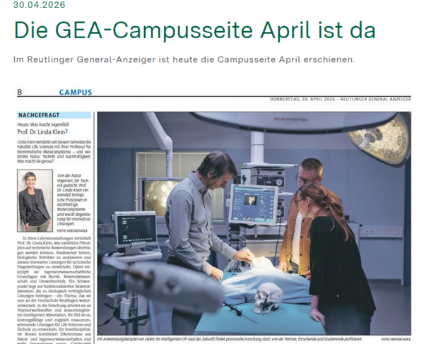 GEA Campus Seite